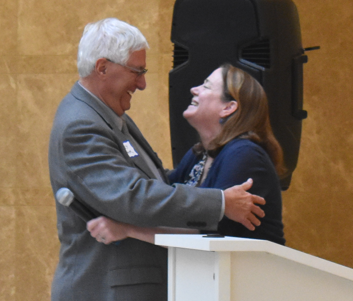 Justice Melissa Hart Greeting Casey
